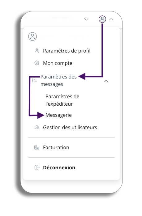 Paramètres de messagerie - Support Esendex France